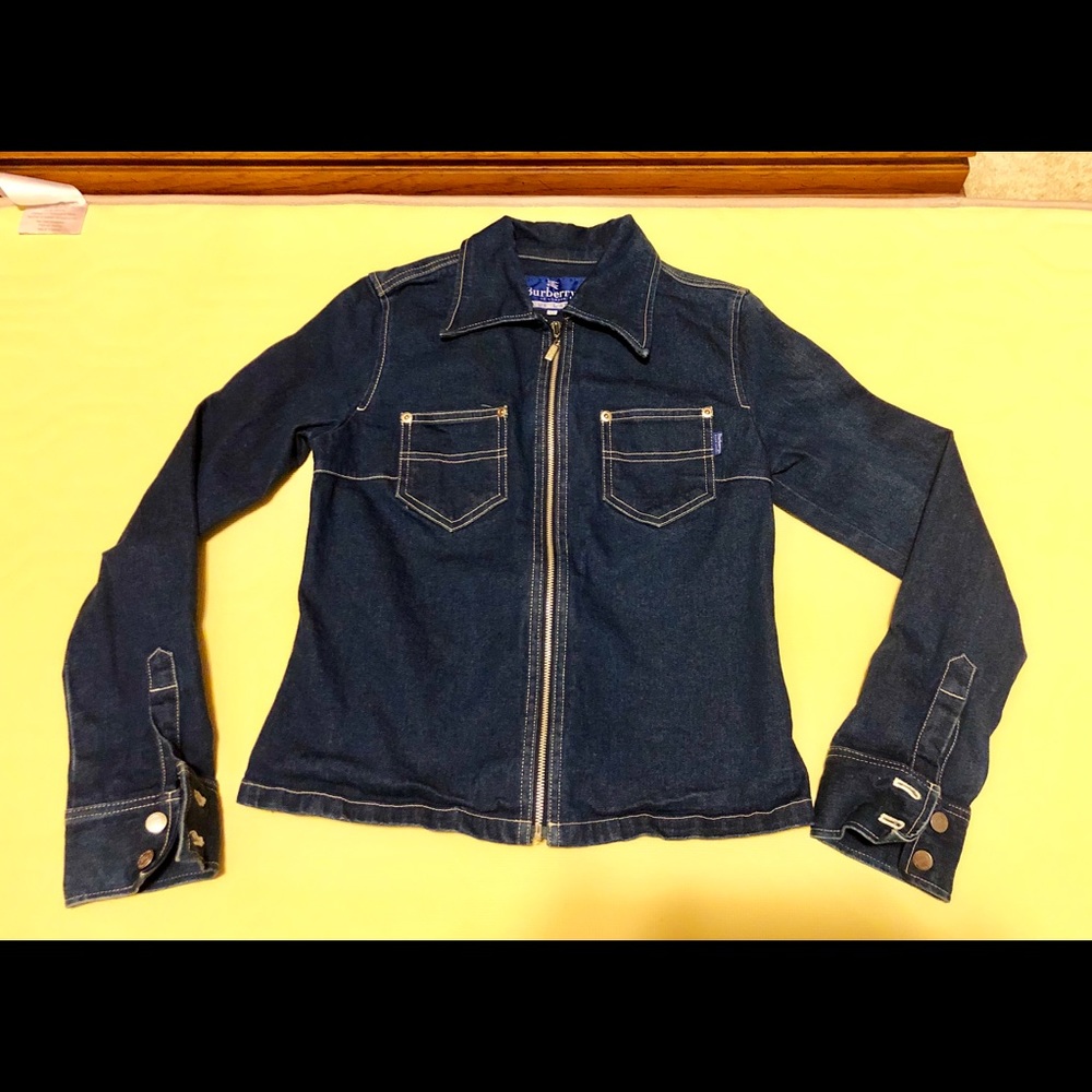 💯Authentic BURBERRY Denim Jackey